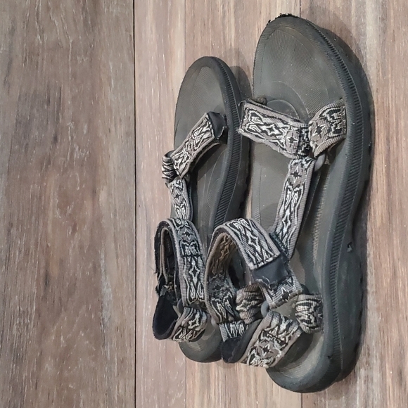 Men’s TEVA Hurricane hook &loop Hiking Outdoor Sandals shoes sz 7 - Picture 2 of 14